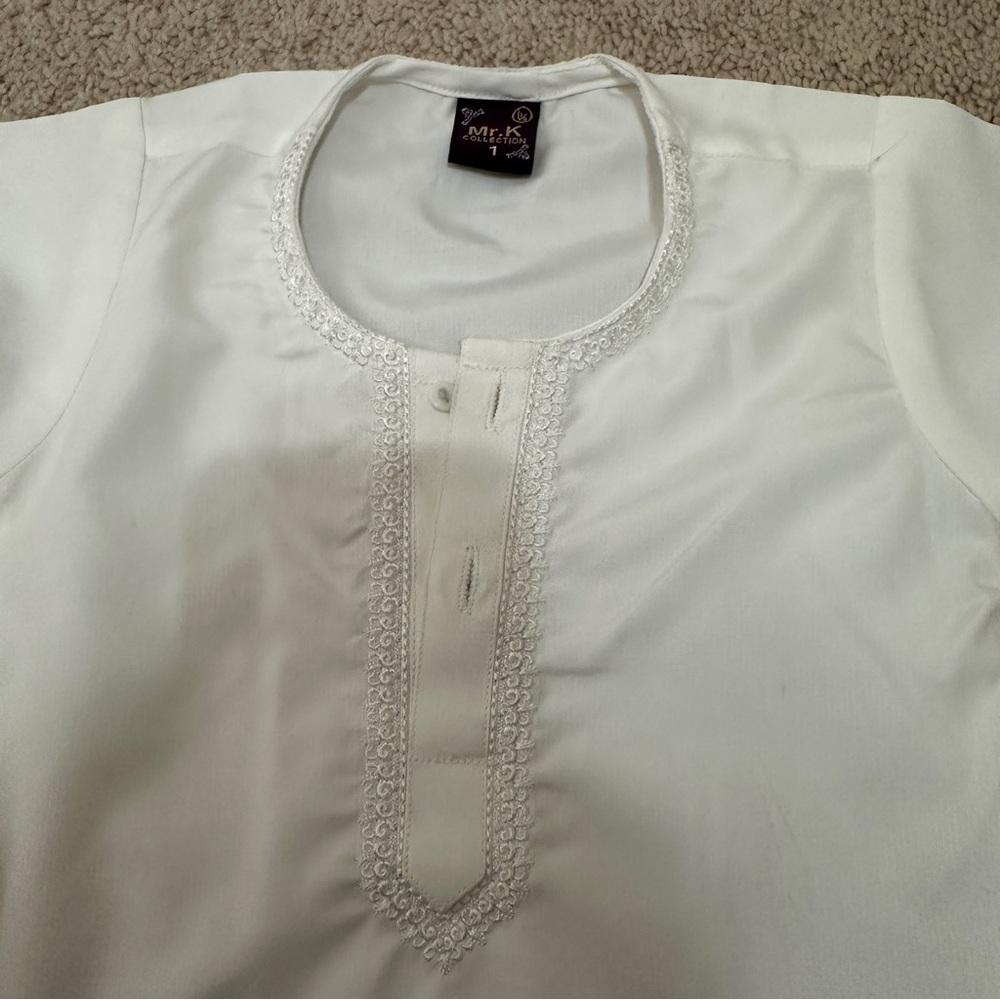 Pakistani traditional baby shalwar kameez - Picture 2 of 4